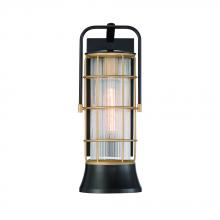 Eurofase 44263-010 - Rivamar 1 Light Lantern in Oil Rubbed Bronze + Gold