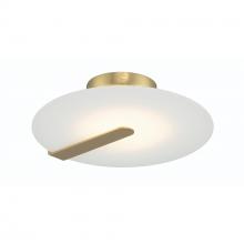 Eurofase 46843-036 - Nuvola 12.25" LED Flushmount in Gold and White