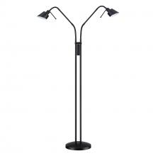 Kendal FL4048-2-BLK - FLOOR LAMP