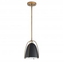 Kendal PF125-BLK/BRS - 1 LIGHT PENDANT