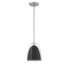 Kendal PF126-BLK/SN - 1 LIGHT PENDANT