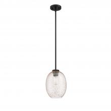 Kendal PF183-BLK/GF - 1 LIGHT GOLD FLAKE PENDANT