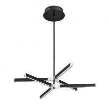 Kendal PF197-BLK/CH - 2 TIER 30" LED PENDANT