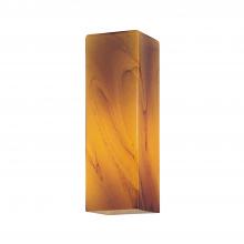 Kendal RGS730/740-AS - SQUARE GLASS - AMBER SWIRL