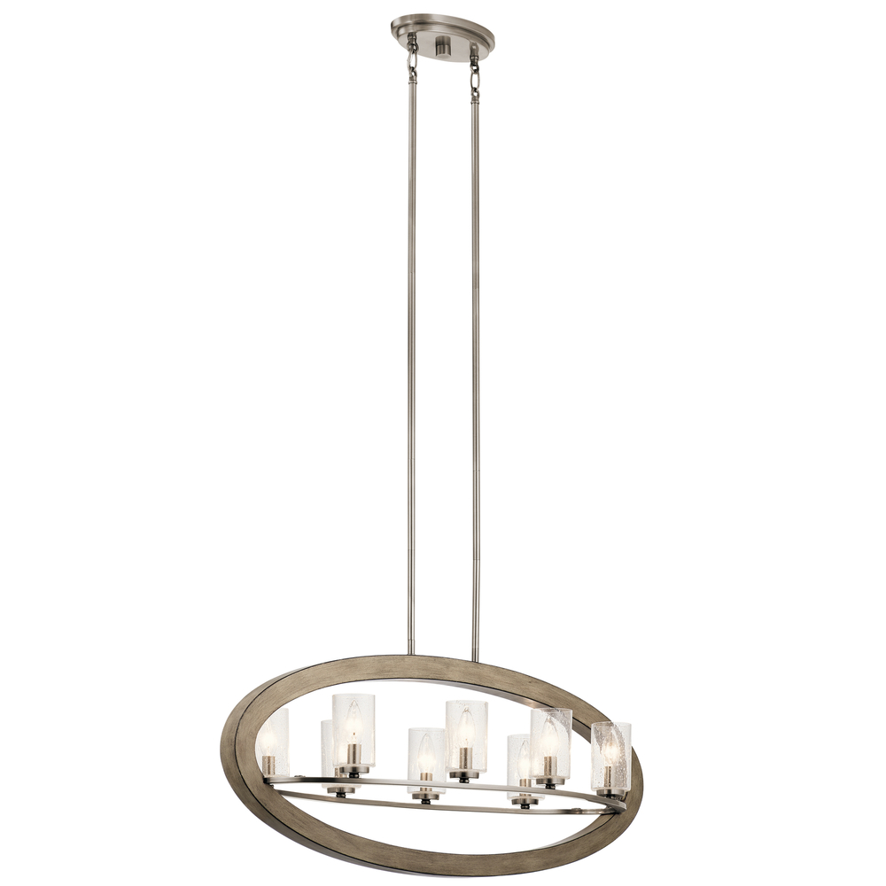 Linear Chandelier 8Lt