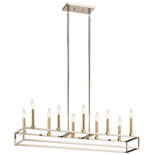 Kichler 44110PN - Linear Chandelier 10Lt