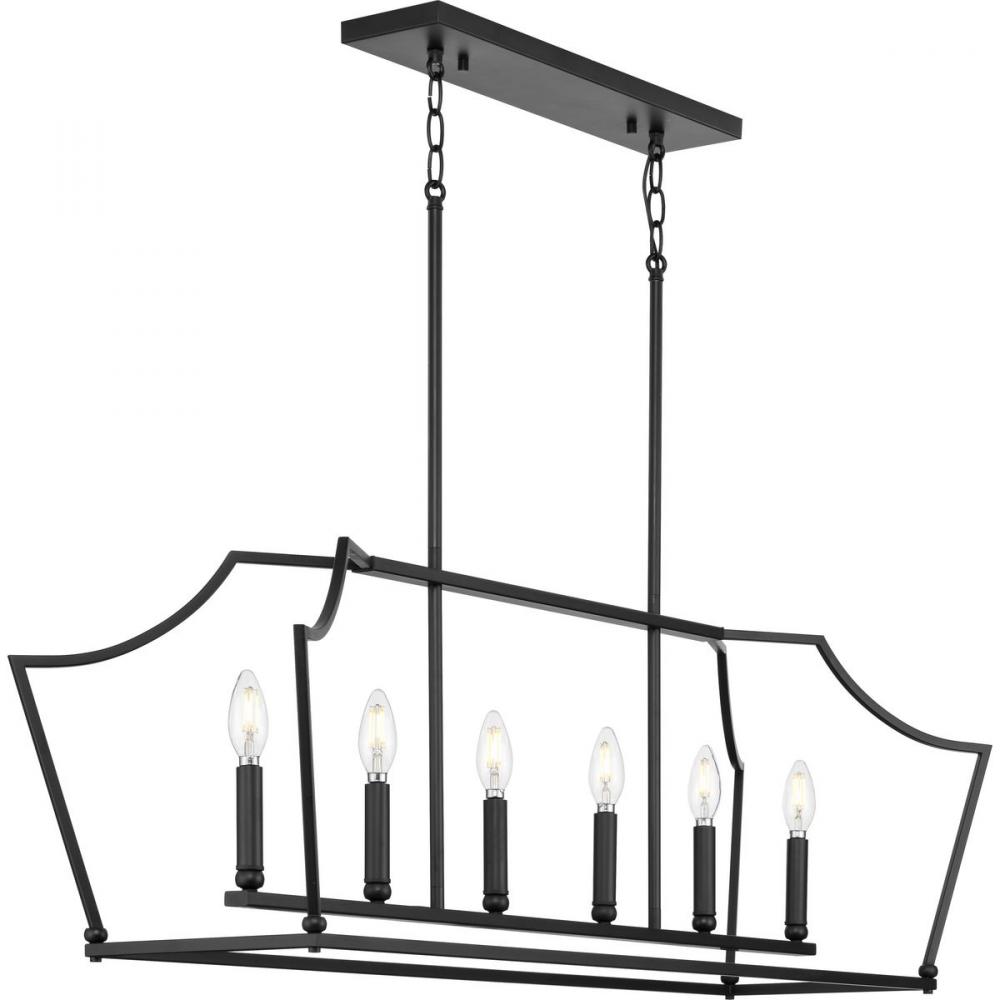 P400300-31M 6-60W CAND ISLAND CHANDELIER