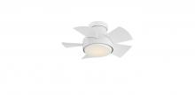 Modern Forms Canada - Fans Only FH-W1802-26L-MW - Vox Flush Mount Ceiling Fan