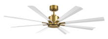 Modern Forms Canada - Fans Only FR-W2403-65-SB/MW - Size Matters 65 Downrod ceiling fan