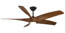 Modern Forms Canada - Fans Only FR-W2401-62L-MB/DK - Zephyr 5 Downrod ceiling fan