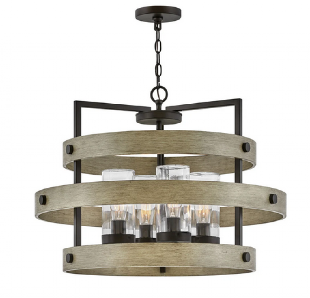 Medium Single Tier Chandelier