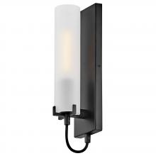 Hinkley Canada 37850BK-WH - Medium Single Light Sconce