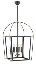 Hinkley Canada 4056BK - Medium Open Frame Chandelier