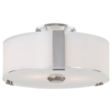 DVI DVP14532SN-SSOP - Zurich 3 Light Flush Mount