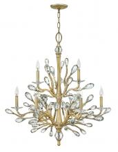 Fredrick Ramond FR46809CPG - Medium Two Tier Chandelier