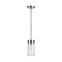 Visual Comfort & Co. Studio Collection CP1001PN - Garrett Medium Cylinder Pendant