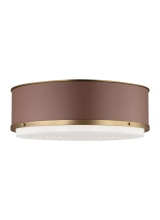 Visual Comfort & Co. Studio Collection LF1053TWB - Marlow 3L LG Flush Mount