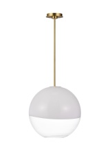 Visual Comfort & Co. Studio Collection SLP1011BBS - Torian Medium Pendant