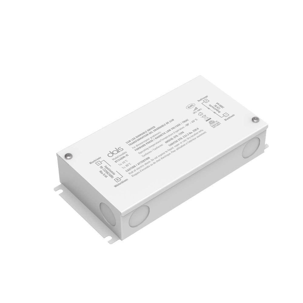 24W dimmable hardwire driver