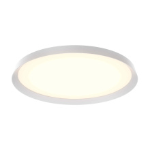 Dals CFH21-CC-WH - 21in Dual-Light Flush Mount, 5CCT - White