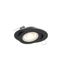Dals FGM6-CC-BK - Multi CCT Flat LED Recessed Gimbal