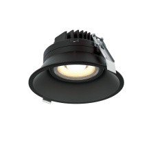 Dals RGM6-CC-BK - 6 Inch Round Indoor/Outdoor Regressed Gimbal Down Light