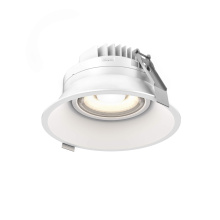 Dals RGM6-CC-WH - 6 Inch Round Indoor/Outdoor Regressed Gimbal Down Light