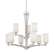 ELK Home 190042217 - Thomas - Pittman 31'' Wide 9-Light Chandelier - Brushed Nickel