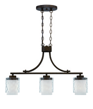 Craftmade 35473-PR - Kenswick 3 Light Island in Peruvian Bronze