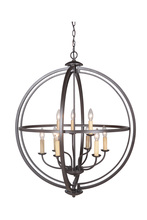 Craftmade 40139-ESP - Berkeley 9 Light Foyer in Espresso