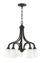 Craftmade 41915-ESP - Grace 5 Light Down Chandelier in Espresso