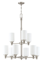 Craftmade 49829-BNK - Dardyn 9 Light Chandelier in Brushed Polished Nickel