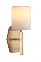 Craftmade 16005SB1 - Chatham 1 Light Wall Sconce in Satin Brass