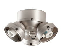 Craftmade F300-BN-LED - Universal 3 Light Fitter in Brushed Satin Nickel