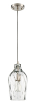 Craftmade P725BNK1 - 6.63" 1 Light Mini Pendant in Brushed Polished Nickel