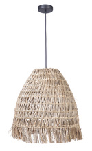 Craftmade P915ESP1 - 1 Light Woven Pendant in Espresso